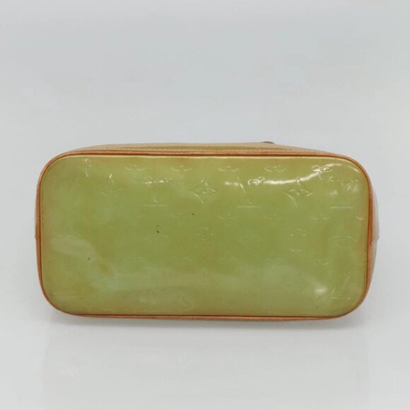 LOUIS VUITTON Monogram Vernis Houston Hand Bag Baby Blue M91005 LV Auth hk2533 - Picture 7 of 16